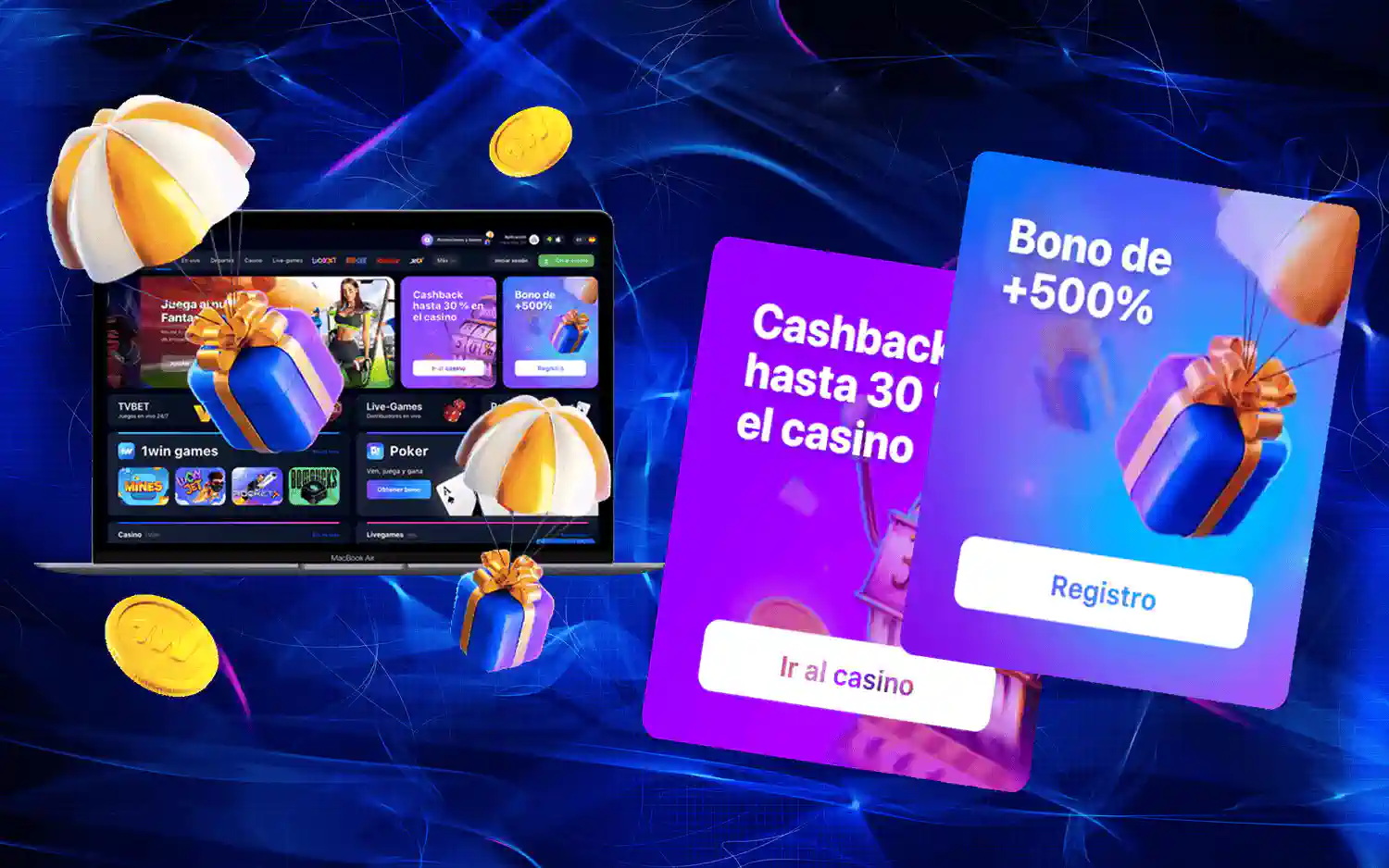 Bonificaciones de Bienvenida de 1win